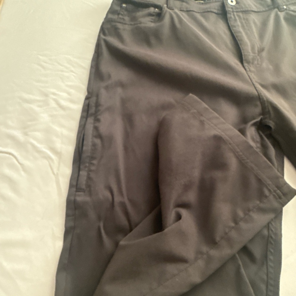 Gerry Weber Dark Gray Chinos Classic Style Dri Fit Activewear Pants 40W x 29L - Picture 8 of 10